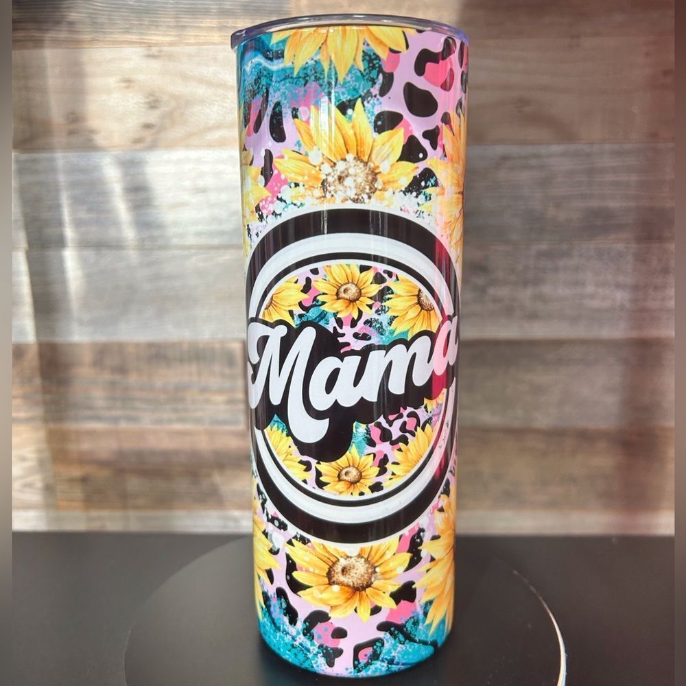 Sunflower Mama Bluetooth Speaker Tumbler